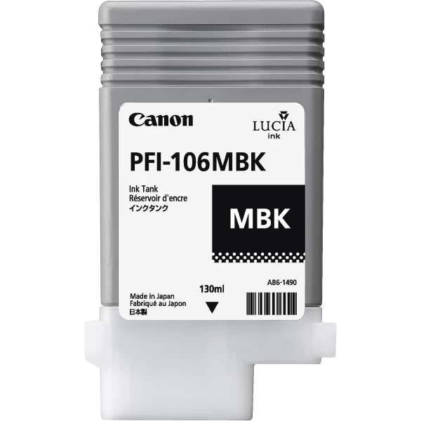 Canon plotertinte PFI-106 MBk