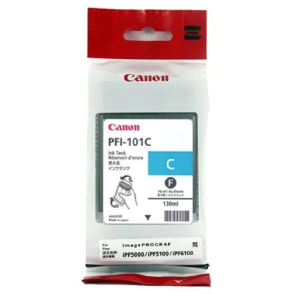 Canon plotertinte PFI-101 Cyan