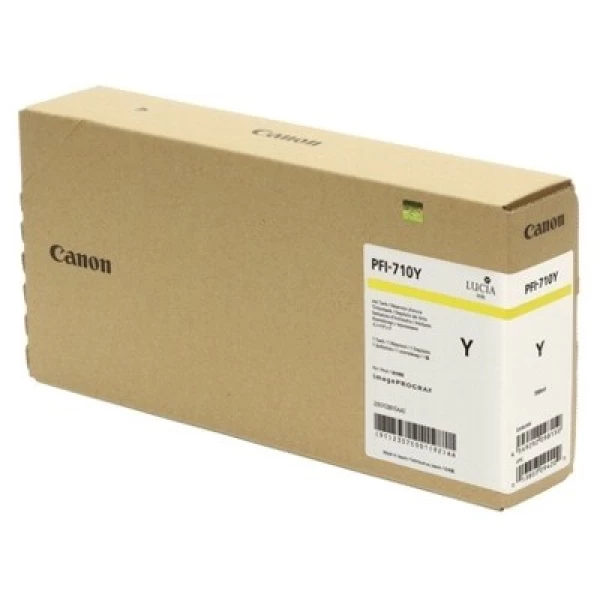 Canon plotertinte PFI-710 Yellow