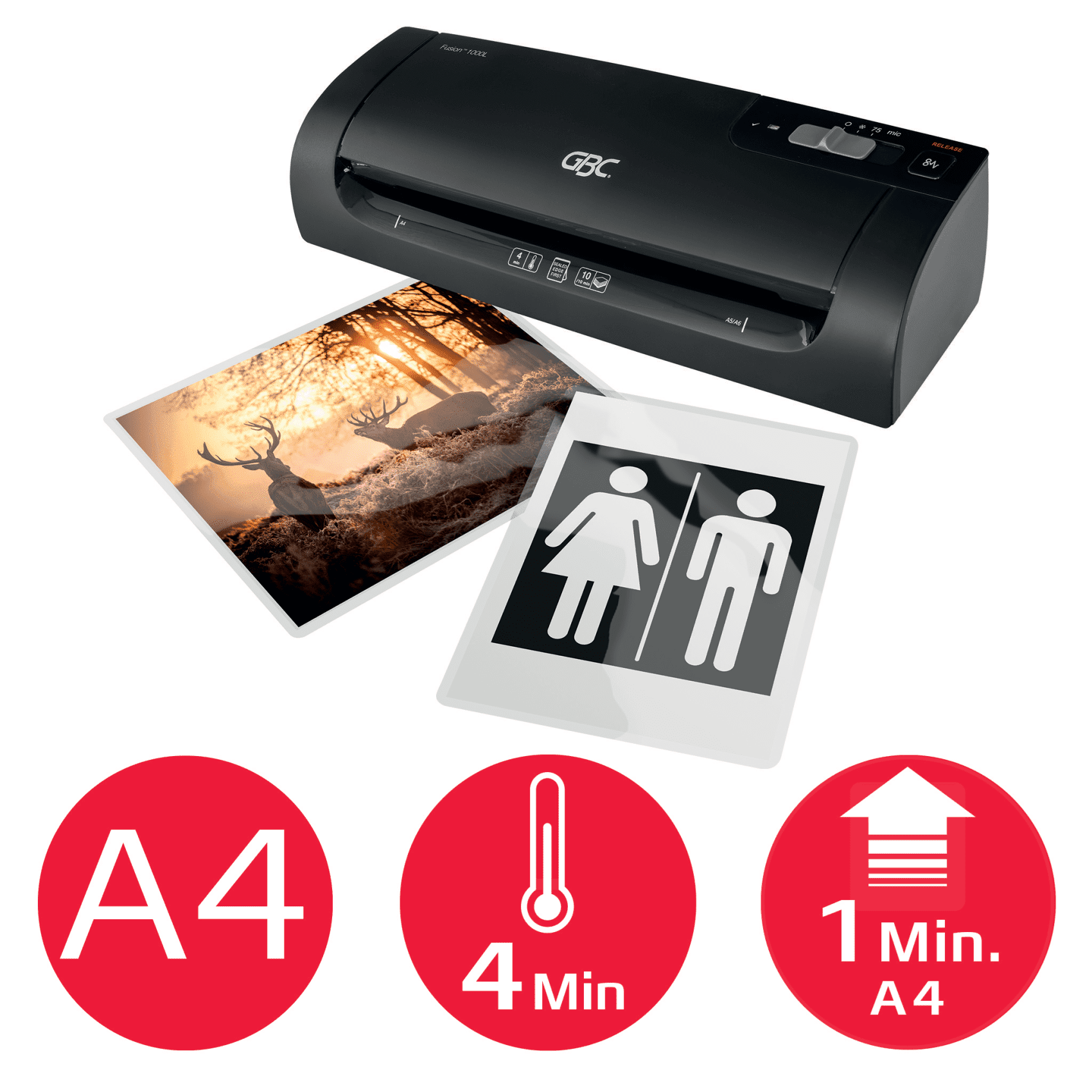 Laminators GBC Fusion 1000L A4 - Image 3