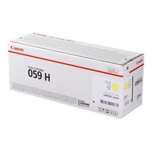 Canon 059H cartridge Yellow
