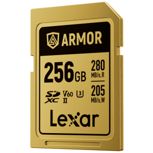 Lexar SDXC ARMOR Gold UHS-II R280/W210 256GB
