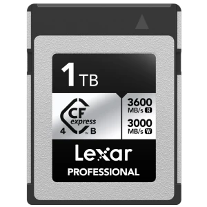 Lexar CFexpress 4.0 Pro Silver R3600/W3300 1TB