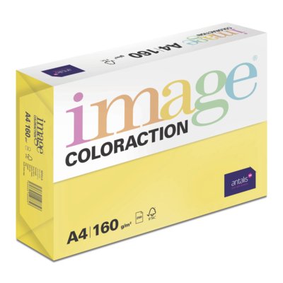 Image Coloraction papīrs 160 gm2 A4 Sevilla/Dark Yellow 250lpp - Image 2